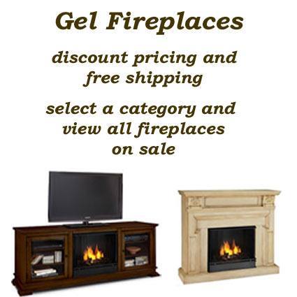 Gel Fireplaces are safe, clean, portable fireplaces with an instant installation