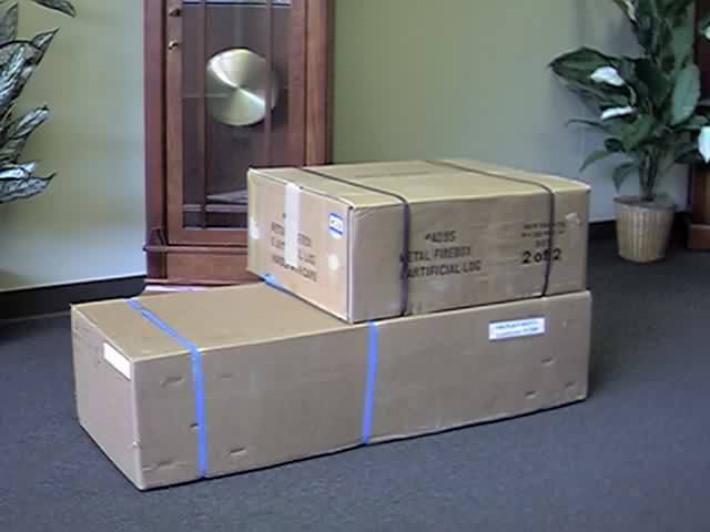 Gel Flame Fireplaces as Delivered