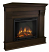 Chateau 5950E-DW Dark Walnut Electric Corner Fireplace