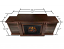 dimensions of Ashley 7720E Electric Fireplace in Dark Walnut