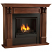 Detailed Image of Ashley 7100-M Mahogany Gel Fireplace