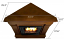 The Chateau 5950-E Corner Gel Fireplace (Dimentions)