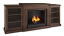 Frederick 7740-CO Entertainment Gel Fuel Fireplace in Chestnut Oak