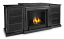 Frederick 7740-BW Gel Fuel Fireplace in Blackwash