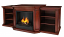 Valemont 7930-DM Gel Fuel Fireplace in Dark Mahogany