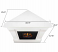 top view of Chateau Electric Corner Fireplace