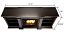 Fresno G1200-DW Media Center Gel Fireplace in Dark Walnut (Dimentions)