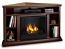 Churchill 3750-DE Expresso Corner Gel Fireplace