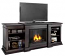 Fresno G1200-DW Media Center Gel Fireplace in Dark Walnut