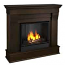 Chateau 5910-DW Dark Walnut Gel Fuel Fireplace
