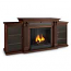 Callie 7720-DE Media Gel Fuel Fireplace in Dark Espresso