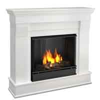 Chateau 5910-W White Gel Fuel Fireplace
