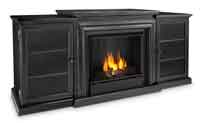 Frederick 7740-BW Gel Fuel Fireplace in Blackwash