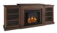 Frederick 7740E-CO Electric Fireplace in Chestnut Oak