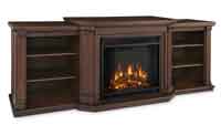 Valemont 7930E-CO Gel Fuel Fireplace in Chestnut Oak
