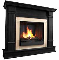 Silverton G8600-B Black Gel Fireplace