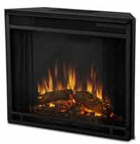 Faux fireplace using gelfuel