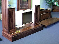 Assembling the panels on your new Gel Flame Fireplace.